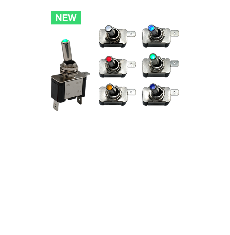 ILT Series - New Illuminated Toggle Switch Added to the C&K Portfolio